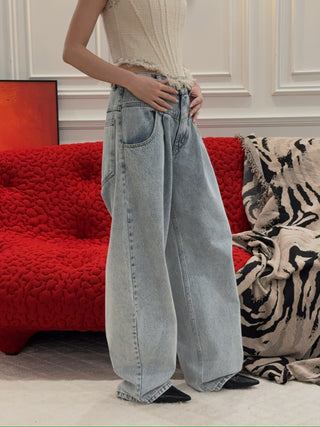 THE MANNEI - Denim Pants in Specialist Clean