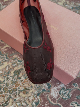 MAGDA BUTYUM BALLET FLATS EMBROIDERY