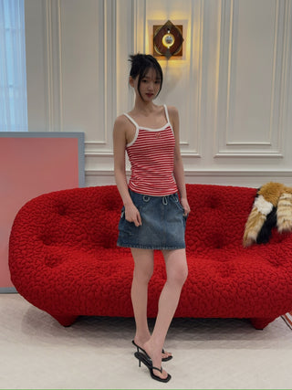 COPERNI DENIM CARGO SKIRT