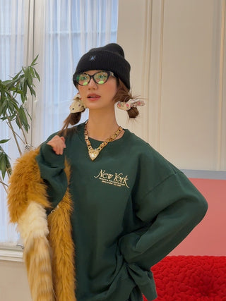 ALABAMA MUSE - Fur Scarf in Milk