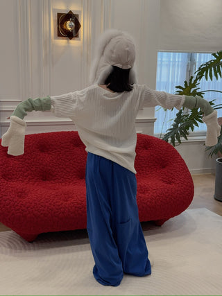 MM6 Maison Maigiela DRAWSTRING WIDE LEG SWEATPANTS