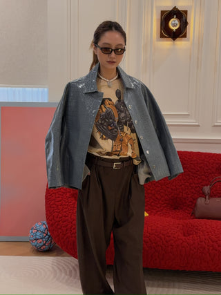 Natasha Zinko Camping Bunny LS T-Shirt