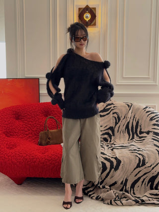 BLUMARINE KIMONO SWEATER