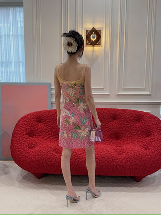 LA FUORI - SUNRISE LILY FIELD MINI Dress