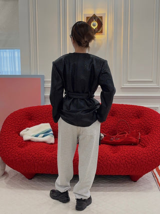 DANIELE CARLOTTA - Oversized Jacket in Black