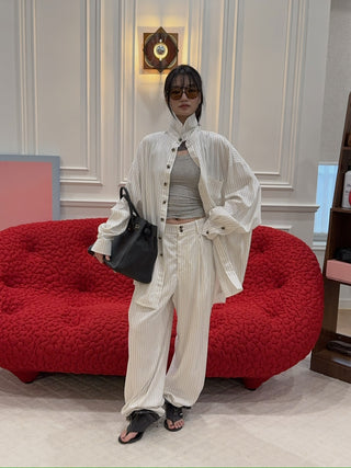 THE MANNEI - Pants in White