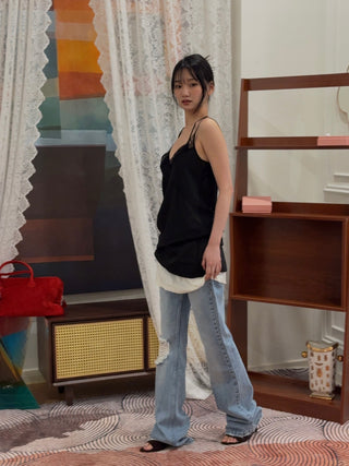 THE MANNEI - Denim Pants in Blue