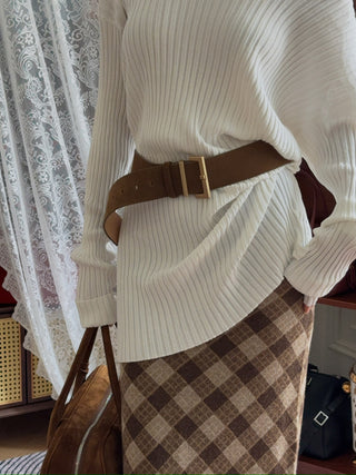 MAGDA BUTRYM- Suede belt
