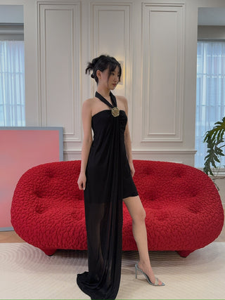 BLUMARINE DRESS GOLDROSE