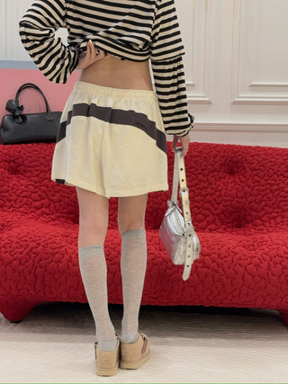 OPEN YY COLOR BLOCK SHORTS