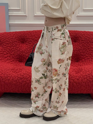OPEN YY PANELED PAJAMA PANTS