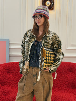 BLUMARINE PRINTED JACKET