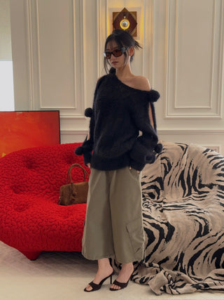 BLUMARINE KIMONO SWEATER