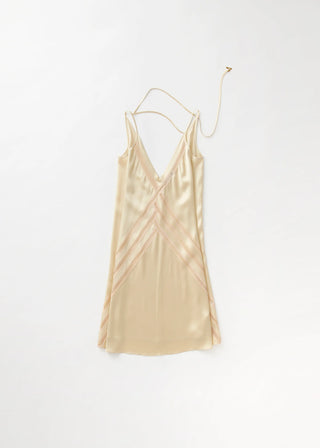 AERON TOBAGO MINI DRESS CHAMPAGNE