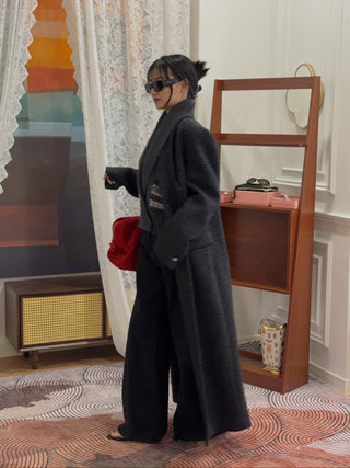 COPERNI - LONG COAT / BLACK GREY