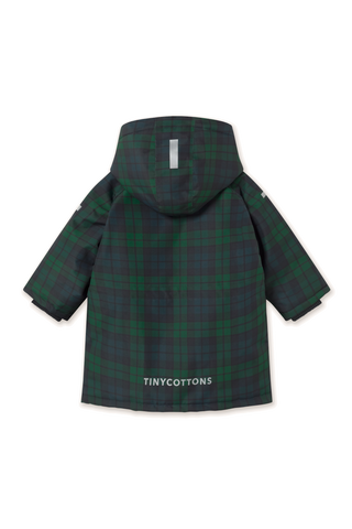 TINY COTTON - Check Snow Jacket in Multicolor