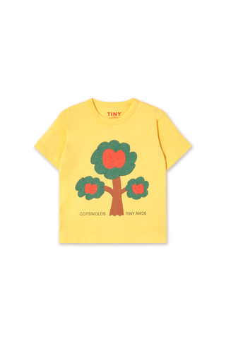 TINY COTTON - Tree Graphic Tee in Mellow Yellow