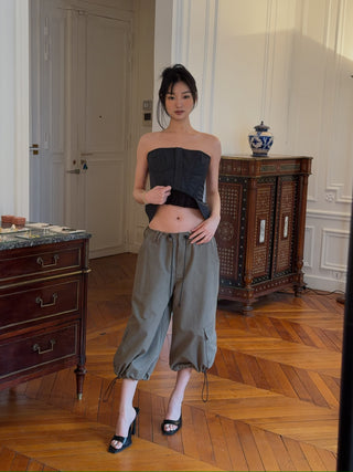 THE MANNEI - Cargo Trousers in Khaki