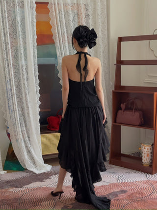 VAILLANT - Rumba Skirt in Black
