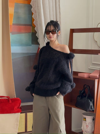 BLUMARINE KIMONO SWEATER