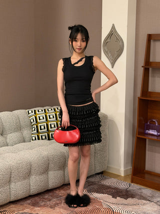 VAILLANT - BALANCHINE TANK TOP / BLACK