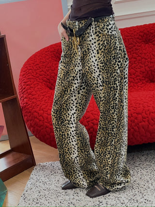 BLUMARINE PRINTED BOYFRIEND
