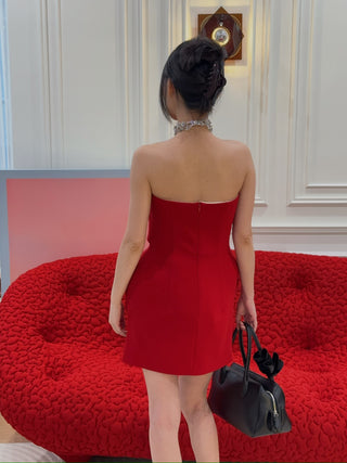 BLUMARINE - FLOWER CHOKER / SILVER