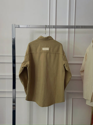 AERON - OVERSIZED SHIRT / DUNE