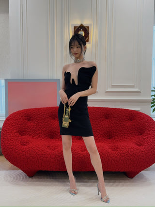 CHRISTOPHER ESBER - Salacia Wire Strapless Dress