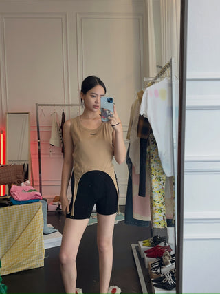 BONBOM LANTERN SLEEVELESS