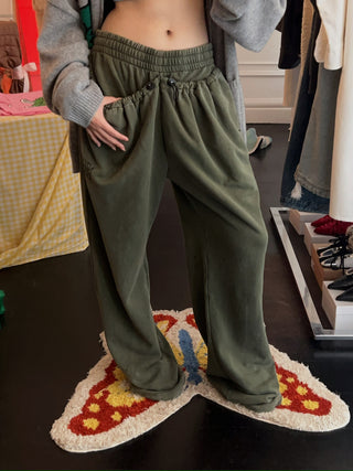 Natasha Zinko - Camping Pouch Pocket Joggers / Khaki