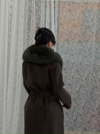 YVES SALOMON MANTEAU 119CM LIANE