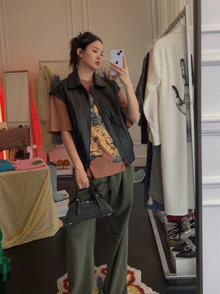 Natasha Zinko - Camping Pouch Pocket Joggers / Khaki