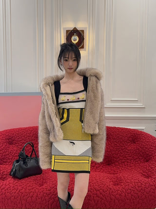 CORMIO - RACHEL VISCOSE / YELLOW