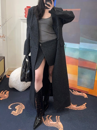 COPERNI - LONG COAT / BLACK GREY