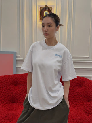 HOUSE OF SUNNY - Camp Tee in Vintage White