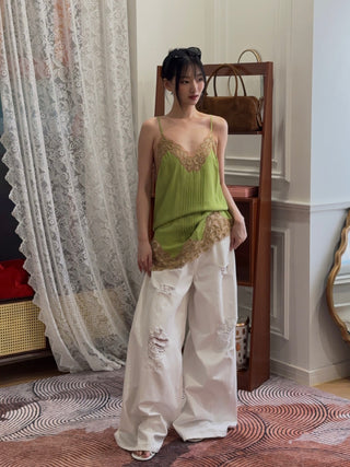 BLUMARINE - CDC Embroid Dress in Green