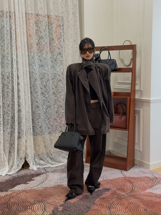 MAGDA BUTRYM - Denim Pants in Brown