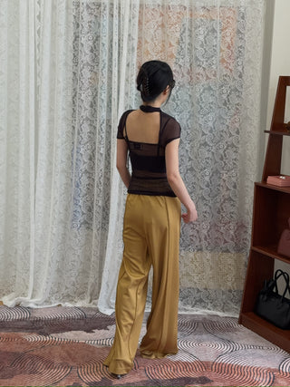 BEVZA "WHEAT" TROUSERS