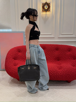 THE MANNEI - Denim Pants in Light Denim