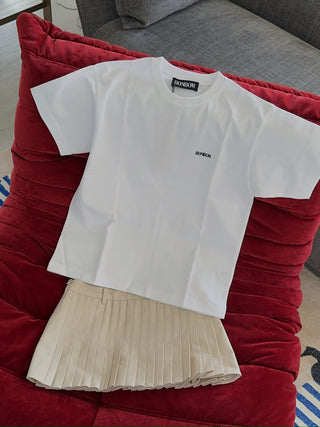 BONBOM - Logo T-shirt in White