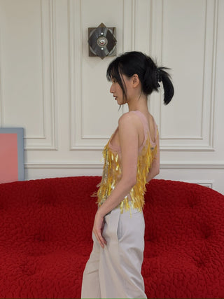 16ARLINGTON - Sharla Top in Yellow