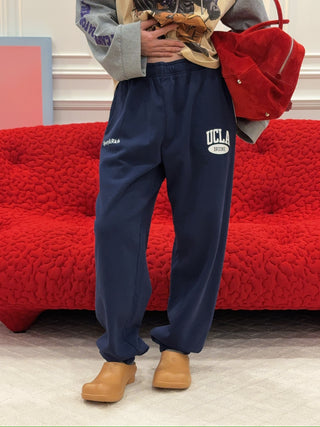 SPORTY & RICH - Westwood Sweatpant in Navy