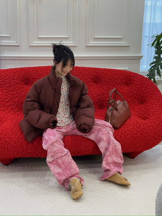 SIMONETTA RAVIZZA ALBA - LORO PIANA WOOL DOWN JACKET