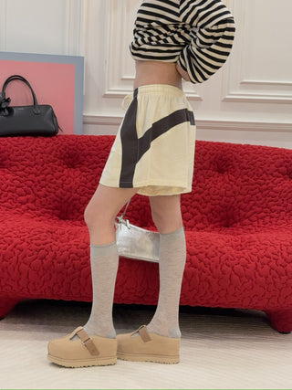 OPEN YY COLOR BLOCK SHORTS