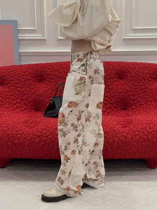 OPEN YY PANELED PAJAMA PANTS
