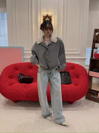 THE MANNEI - Denim Pants in Specialist clean