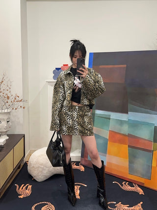 BLUMARINE PRINTED JACKET