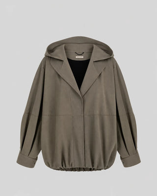 THE MANNEI - Oversized Jacket in Khaki