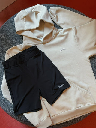 BONBOM - BIKER SHORTS / BLACK